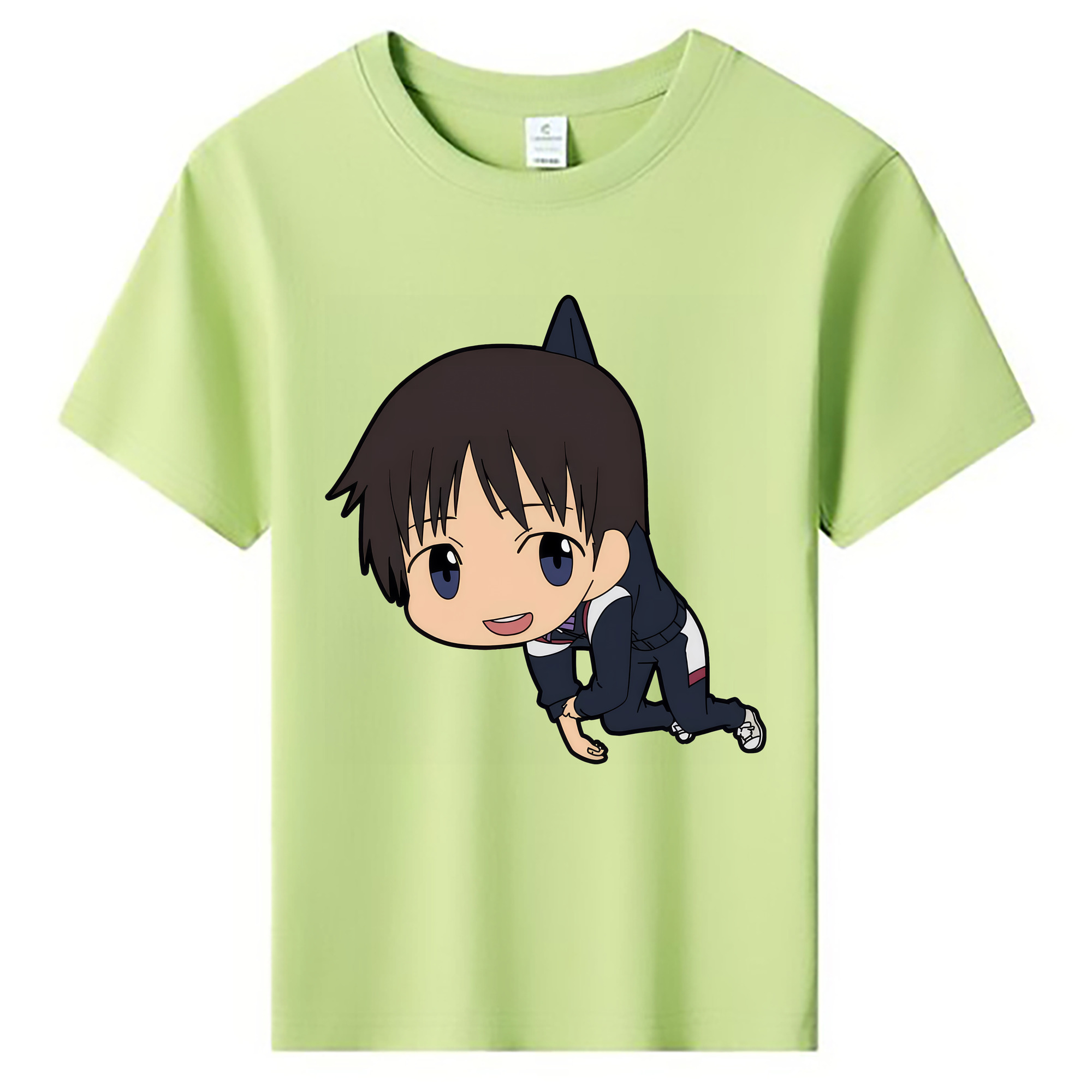 （画像用） EVA 新世紀エヴァンゲリオン 綿100％キッズTシャツ（フロントプリント）